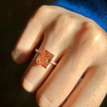 [Aurora]4.0 Carat Luxurious Engagement Ring