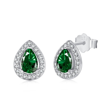 [Aurora]Luxurious Water Drop Shape Earrings