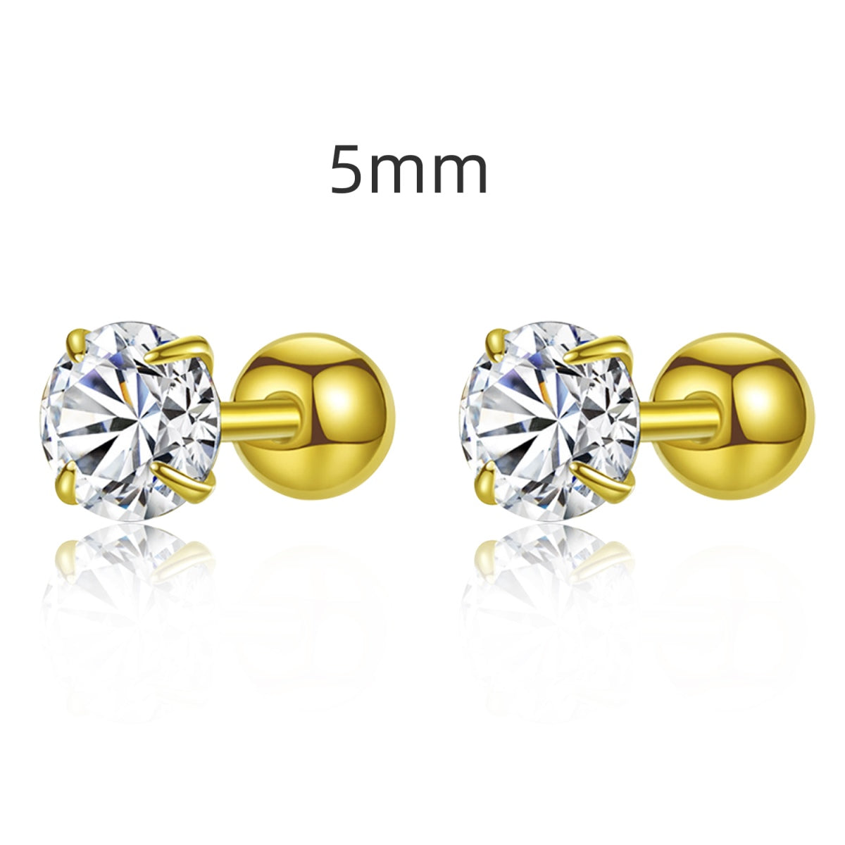 [AURORA]ユニークなU字型耳骨ピアス