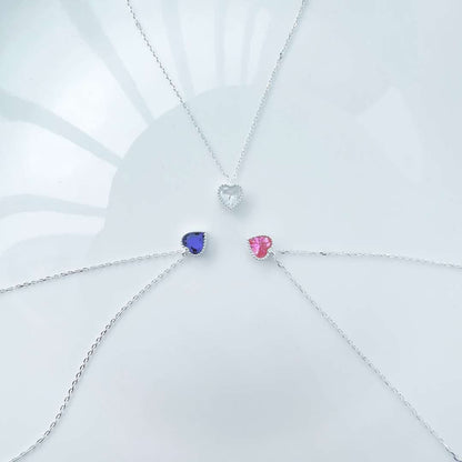 [Aurora]Ornate Heart Shape Necklace