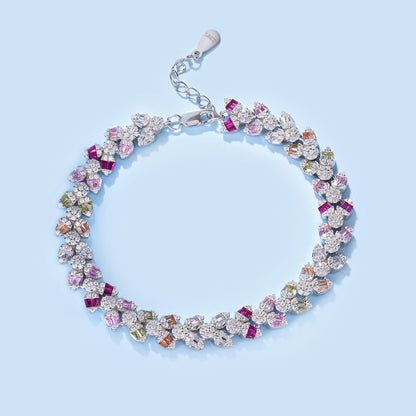[AURORA] Zierliches, exquisites Armband in Blumenform für den Alltag