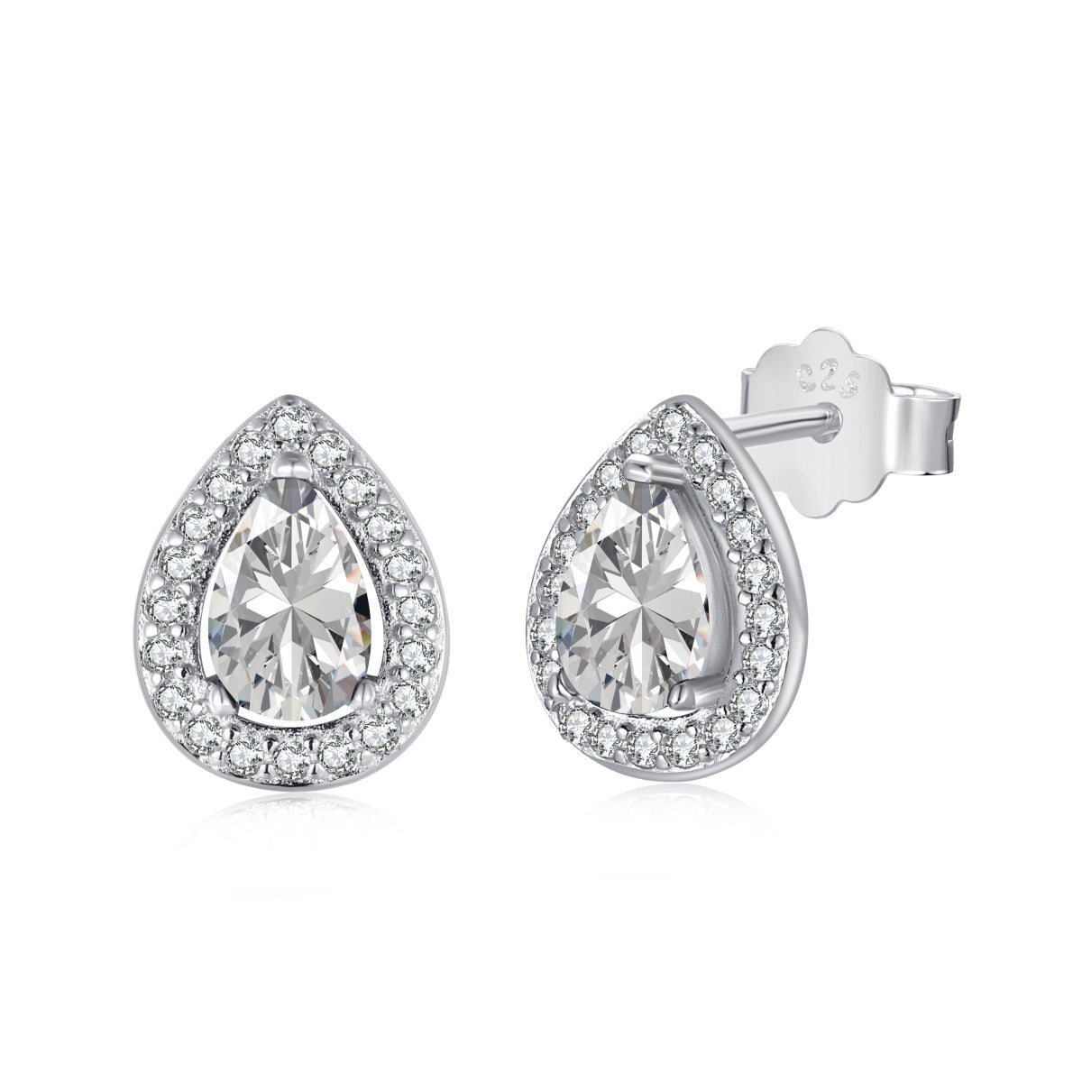 [Aurora]Luxurious Water Drop Shape Earrings