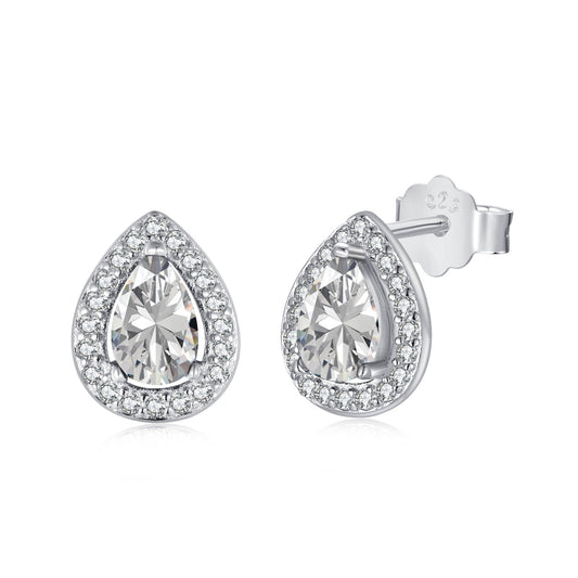 [Aurora]Luxurious Water Drop Shape Earrings