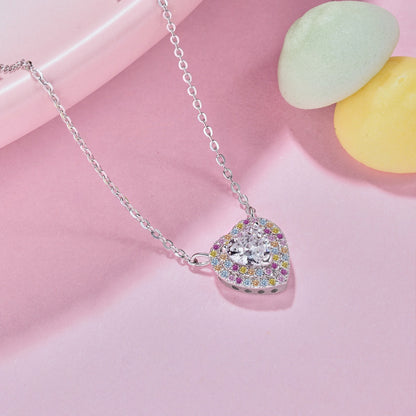 [AURORA]Exquisite Heart Shape Necklace