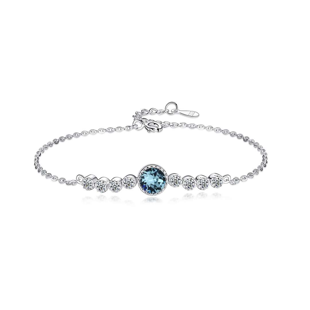 [AURORA]Luxurious Heart Of The Ocean Bracelet