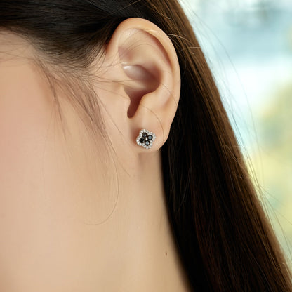 [Aurora]Four-Leaf Clover Flower Shaped Earrings