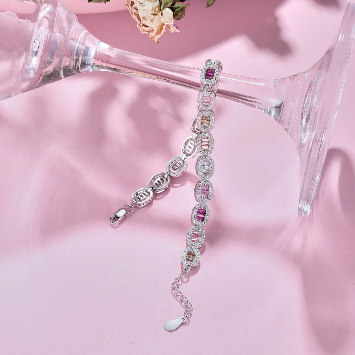 [AURORA]Exquisite Ornate Emerald Cut Daily Bracelet