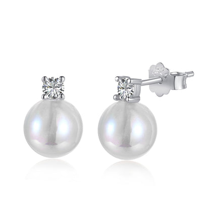 [Aurora]Symphony Mermaid Pearl Earrings
