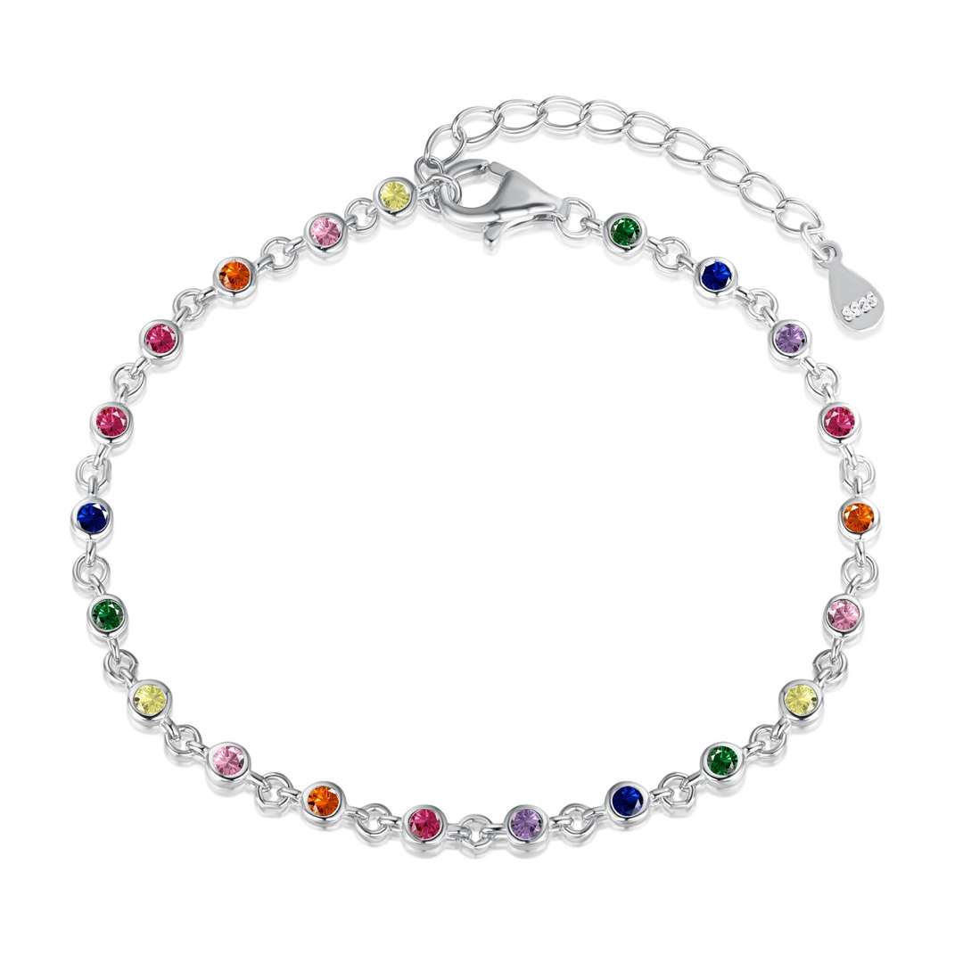 [AURORA] Buntes Perlen-Array-Armband