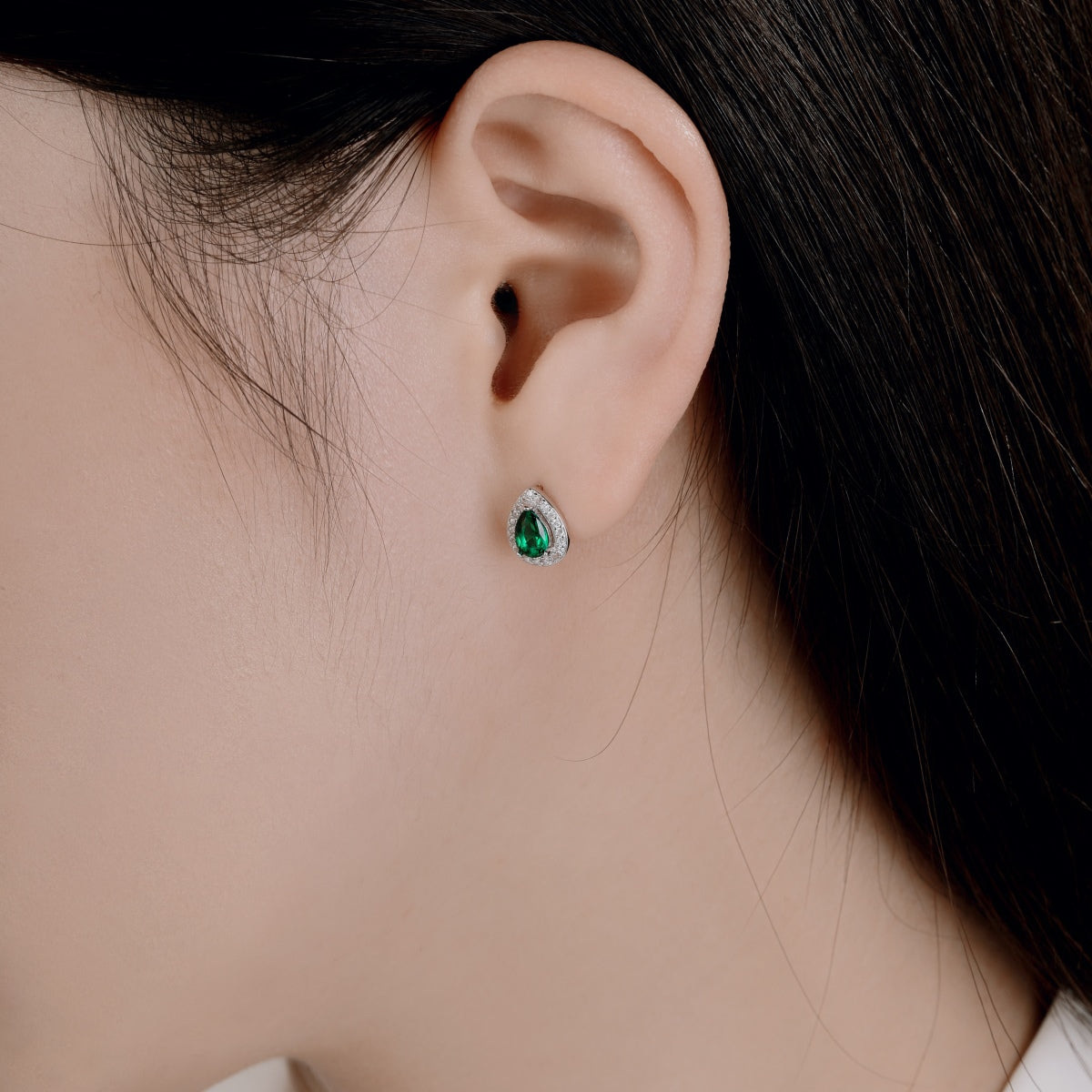 [Aurora]Luxurious Water Drop Shape Earrings