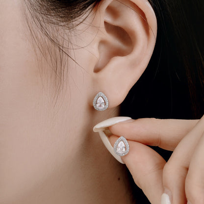 [Aurora]Luxurious Water Drop Shape Earrings