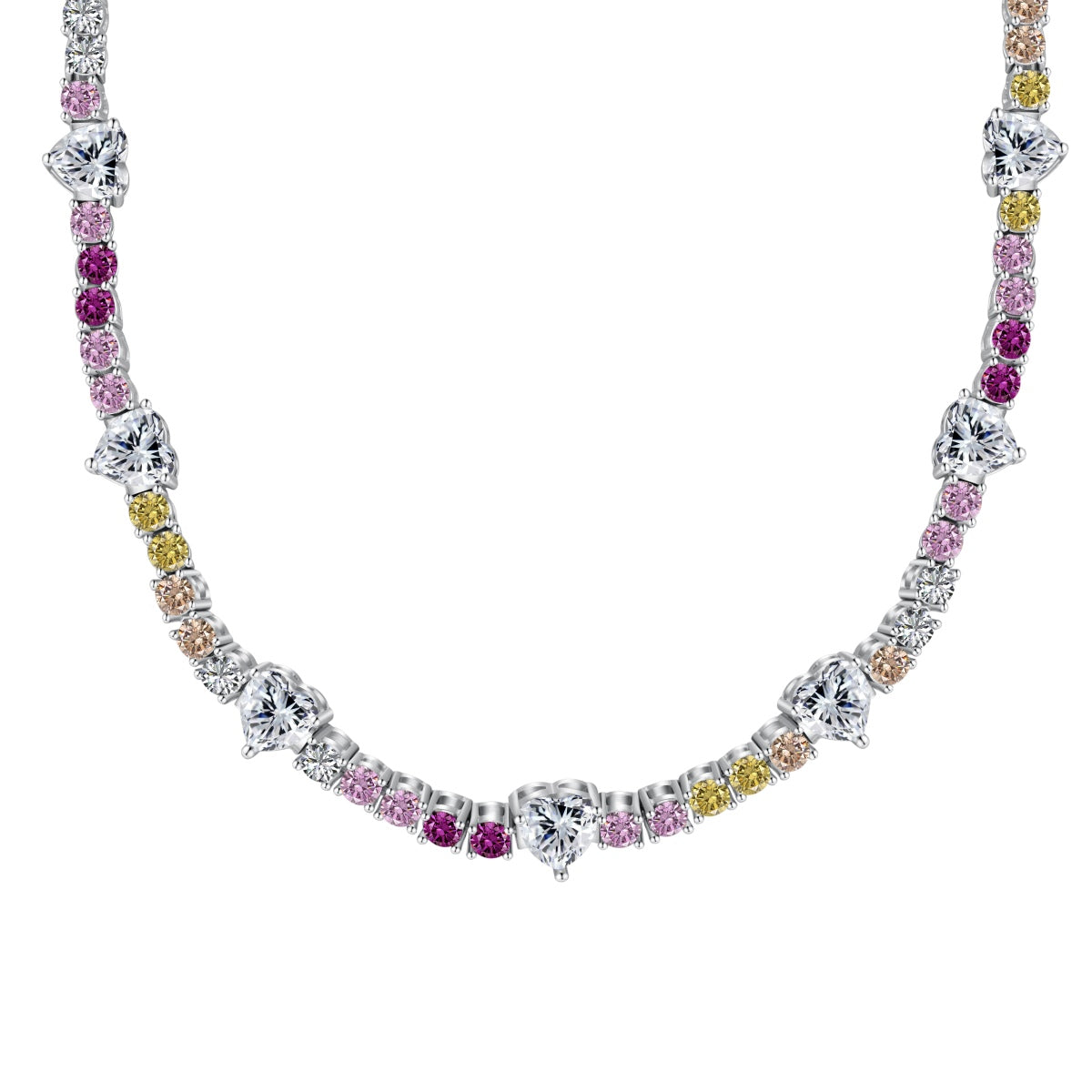 [AURORA]Zarte bunte Regenbogen-Tenniskette