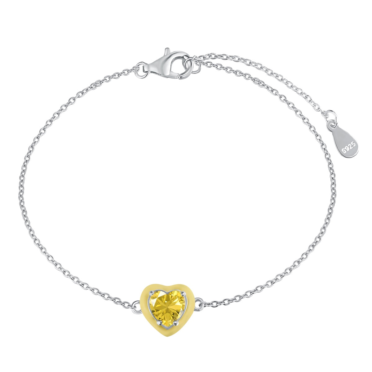 [AURORA] Funkelndes romantisches Armband in Herzform für Liebhaber