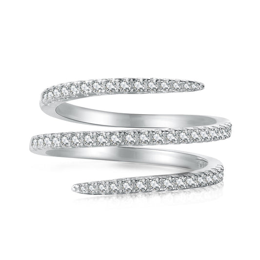 [Aurora]Unique Vibrant Entangle Daily Ring