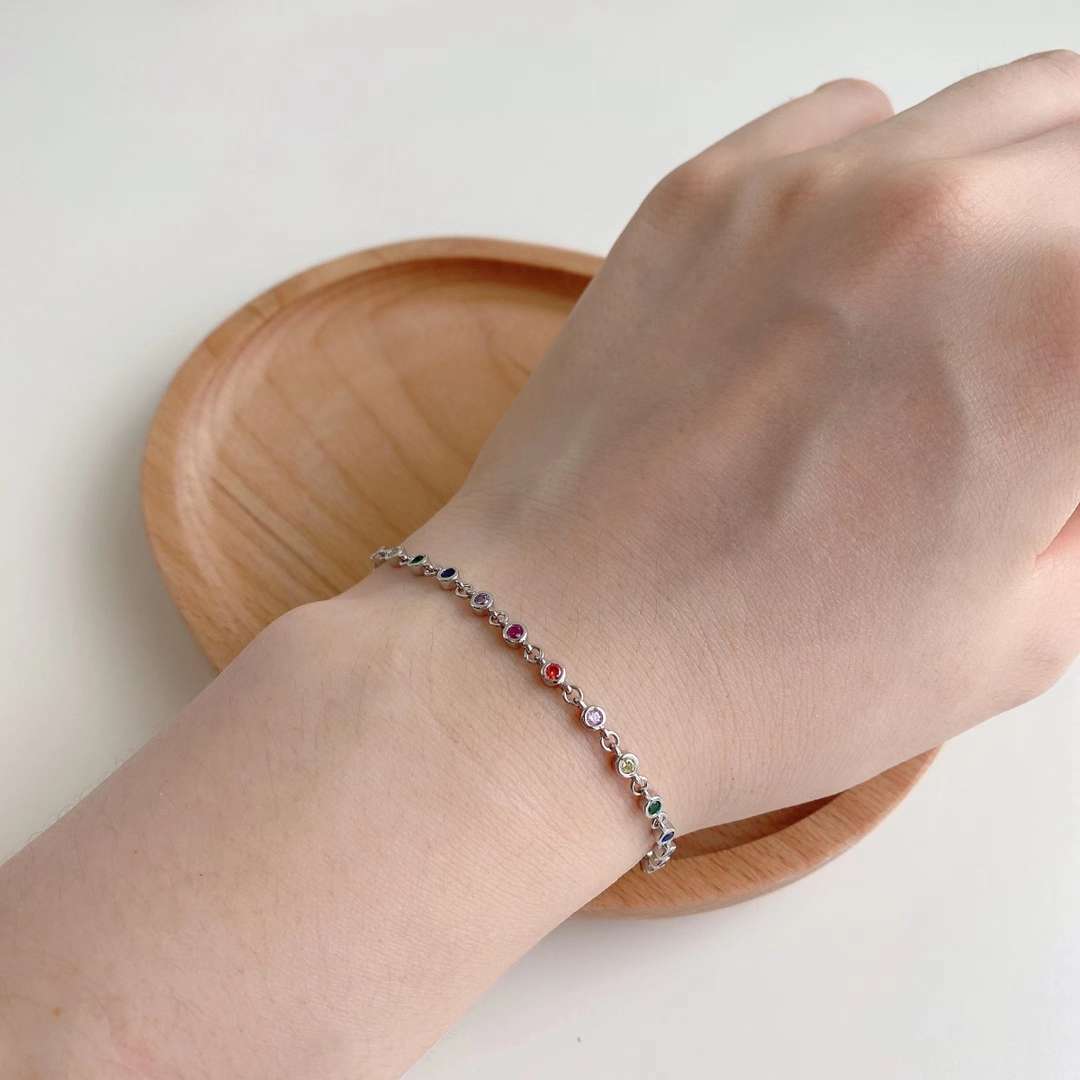 [AURORA] Buntes Perlen-Array-Armband