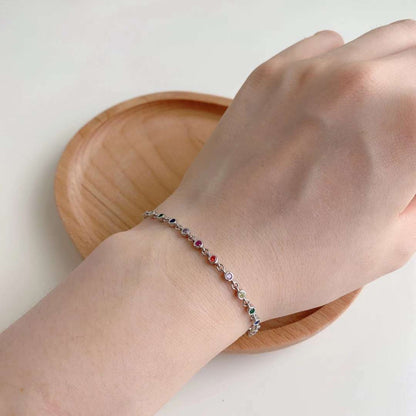 [AURORA] Buntes Perlen-Array-Armband