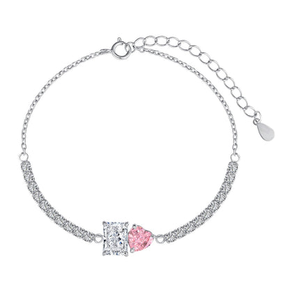 [Aurora]Dazzling Unique Multi Shape Lover Bracelet