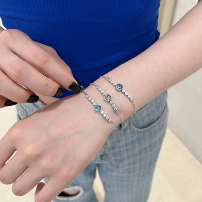 [AURORA]Luxurious Heart Of The Ocean Bracelet