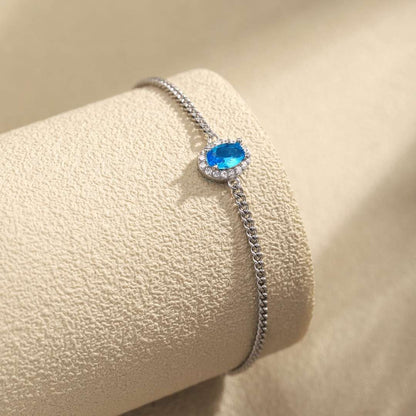 [Aurora]Exquisite Oval Shape Bracelet