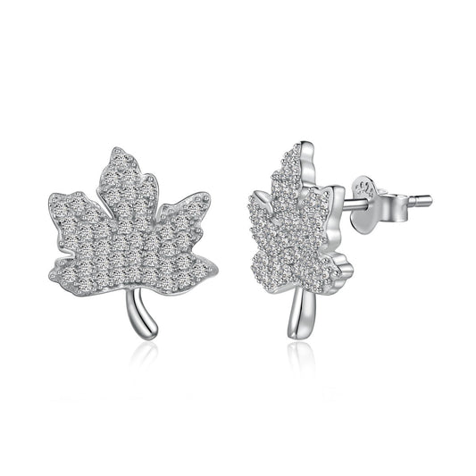 [Aurora]Exquisite Maple Leaf Design Earrings
