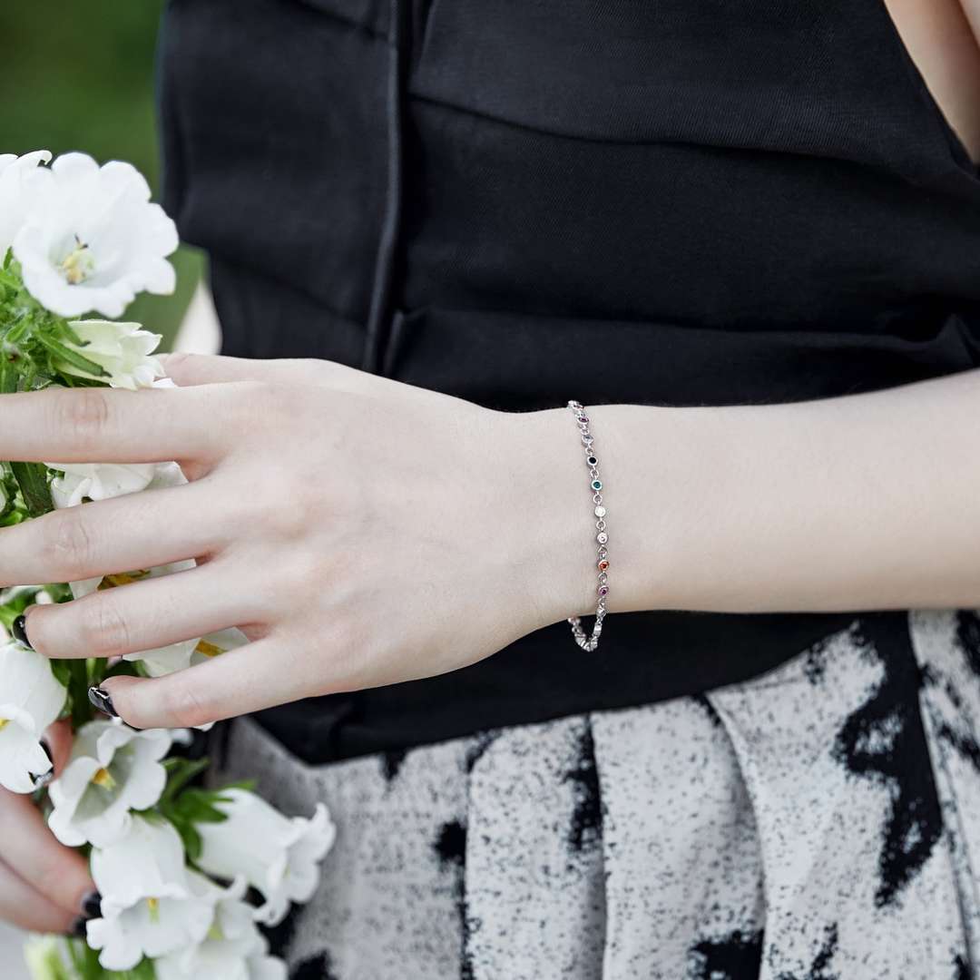 [AURORA] Buntes Perlen-Array-Armband
