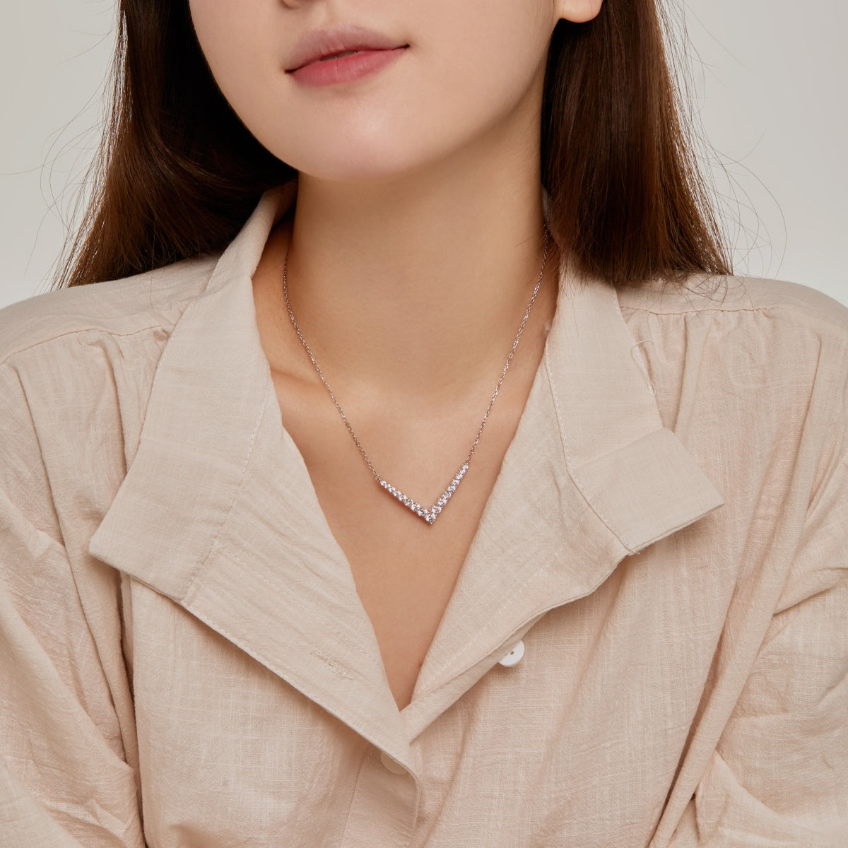 [Aurora]Ornate Round Cut Necklace