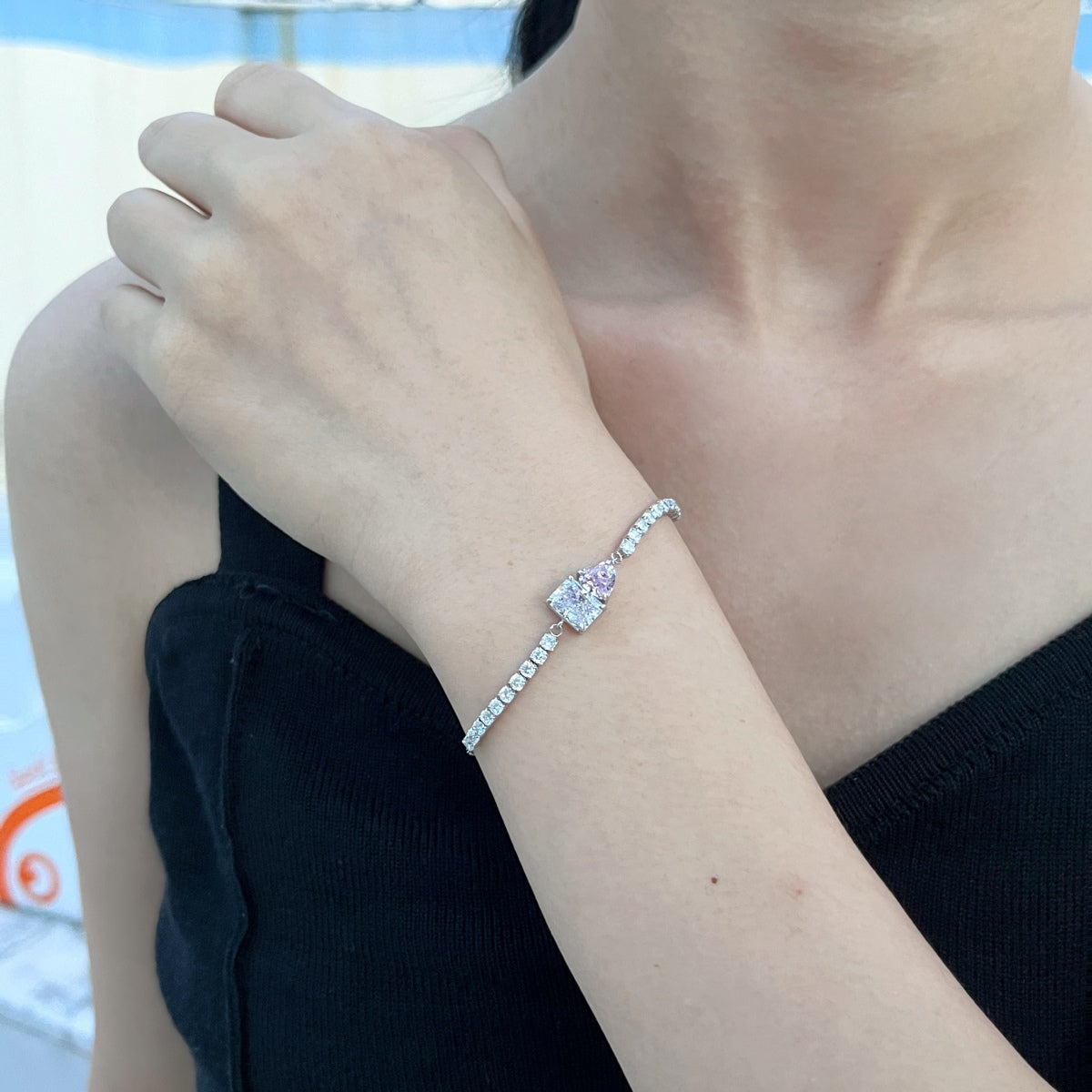 [Aurora]Dazzling Unique Multi Shape Lover Bracelet