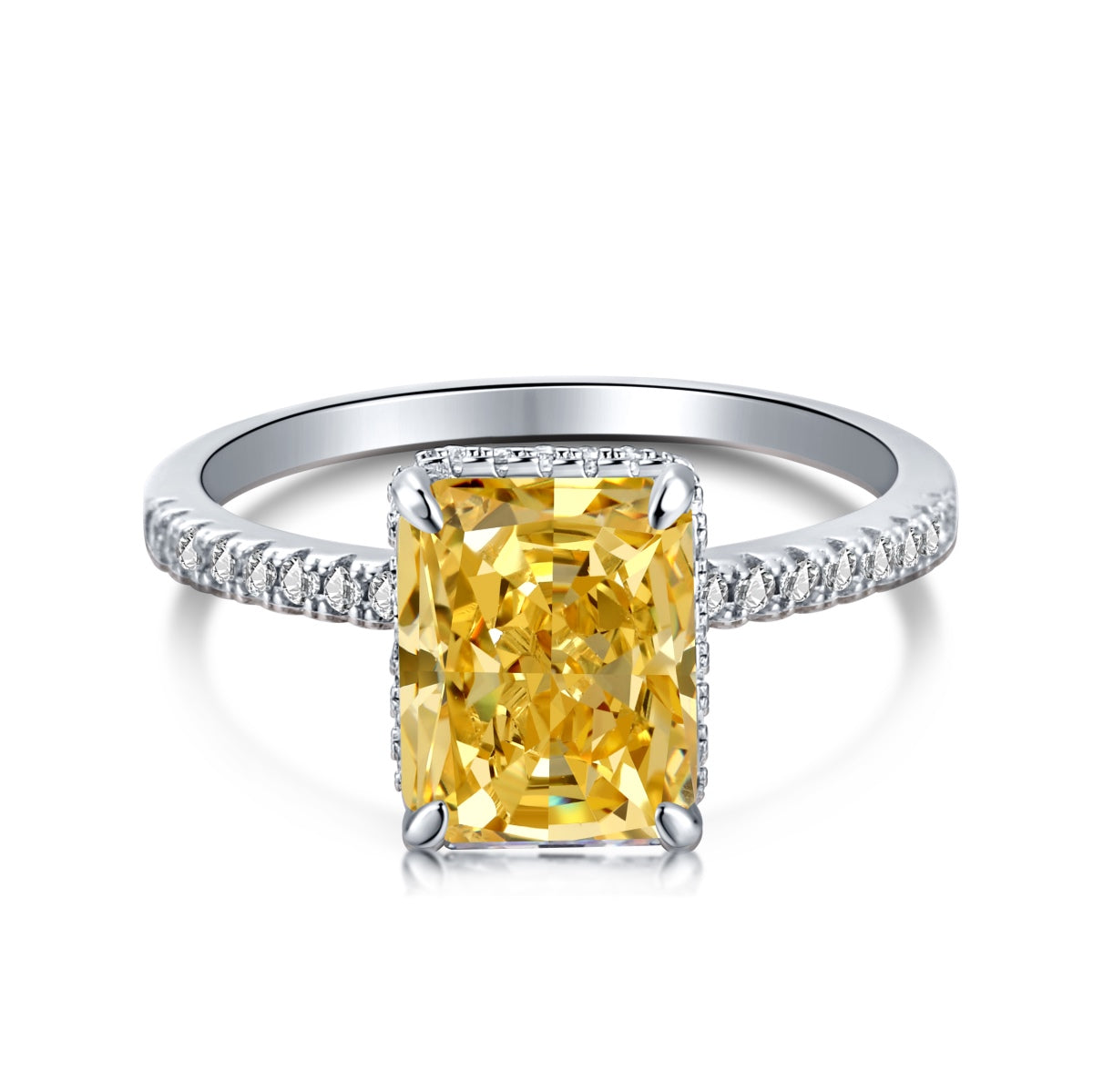 [Aurora]4.0 Carat Luxurious Engagement Ring