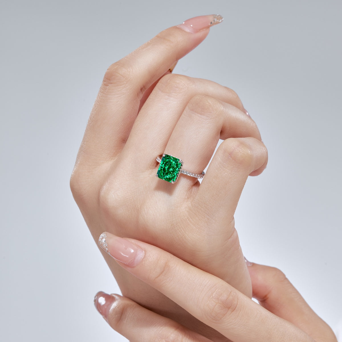 [Aurora]4.0 Carat Luxurious Engagement Ring