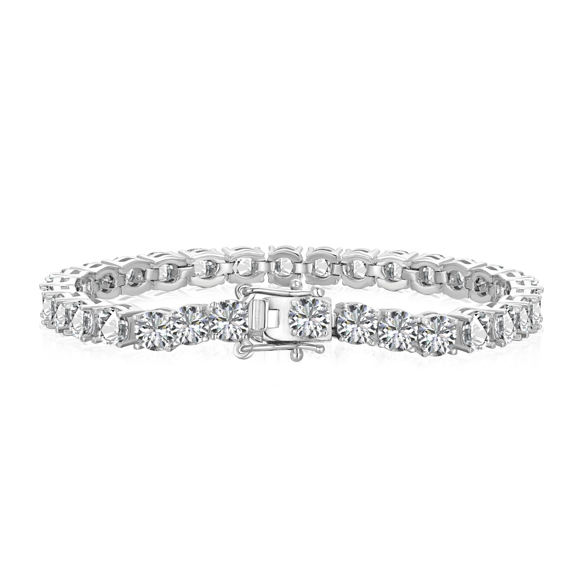 [Aurora]Ornate Sparkling Round Cut Wedding Bracelet