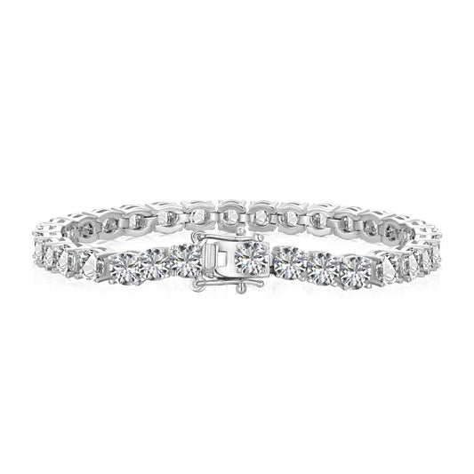 [AURORA]Ornate Sparkling Round Cut Wedding Bracelet