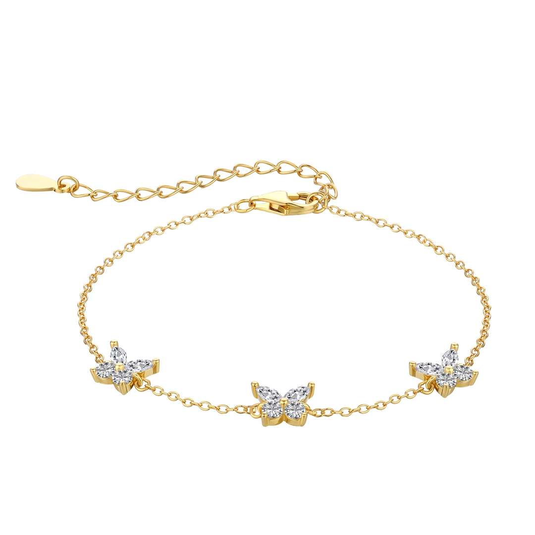 [Aurora]Radiant Butterfly Shape Necklace