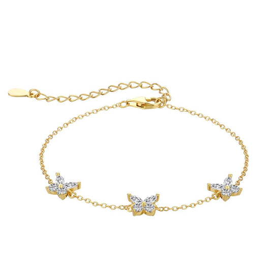[Aurora]Radiant Butterfly Shape Necklace