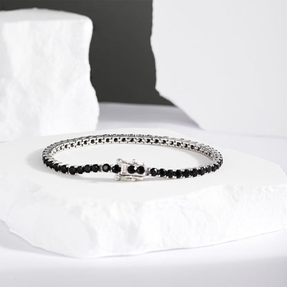 [AURORA] Strahlend buntes Party-Armband im Rundschliff