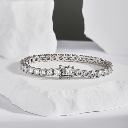 [Aurora]Ornate Sparkling Round Cut Wedding Bracelet