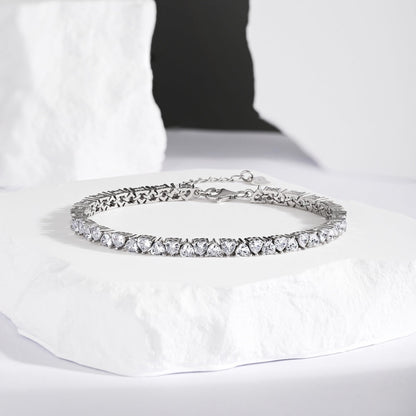 [AURORA]Schillerndes romantisches Armband in Herzform für Liebhaber