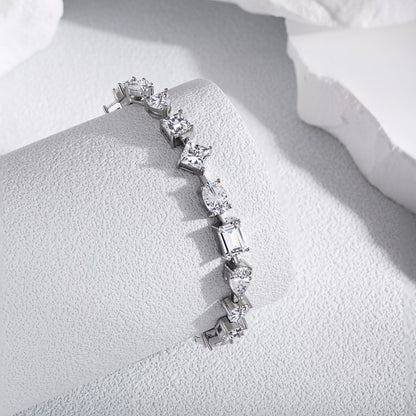 [Aurora]Unique Exquisite Multi Cut Daily Bracelet