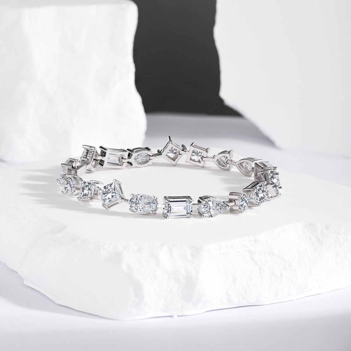 [Aurora]Unique Exquisite Multi Cut Daily Bracelet
