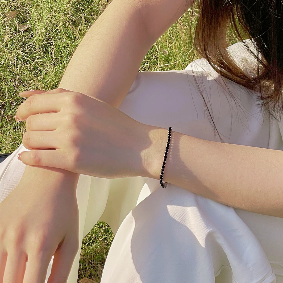 [Aurora]Radiant Colorful Round Cut Party Bracelet