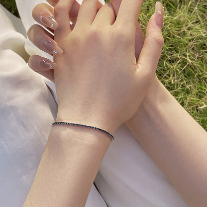 [AURORA] Strahlend buntes Party-Armband im Rundschliff