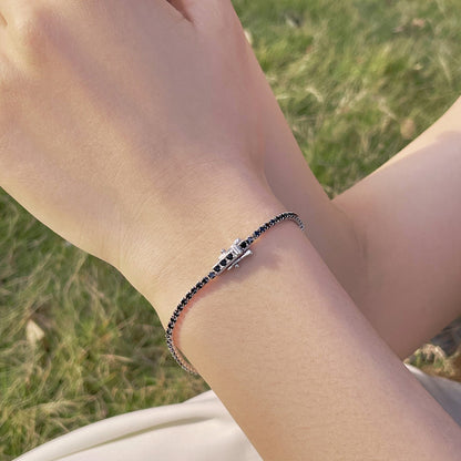 [AURORA] Strahlend buntes Party-Armband im Rundschliff
