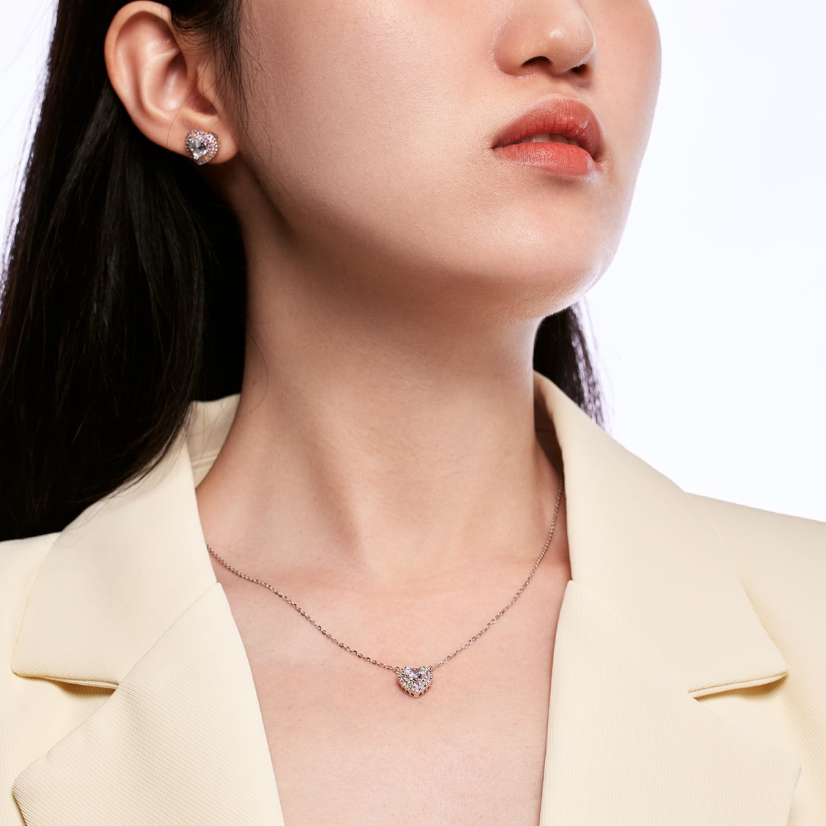 [AURORA]Exquisite Heart Shape Necklace