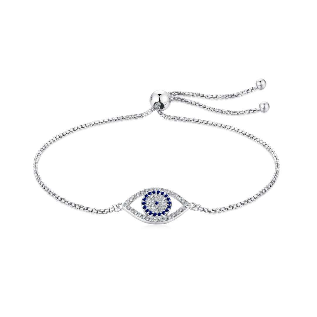 [Aurora]Dazzling Eye Shape Necklace
