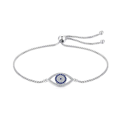 [Aurora]Dazzling Eye Shape Necklace