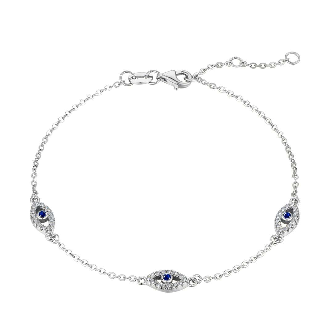 [Aurora]Evil Eye Shape Pendent Necklace