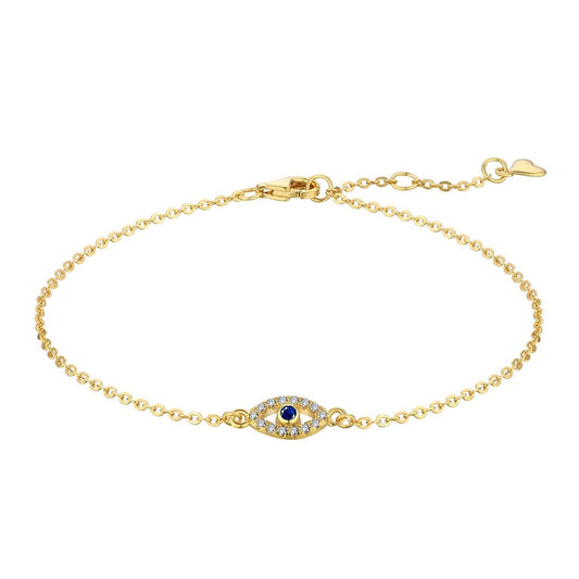 [AURORA]Evil Eye Shape Necklace
