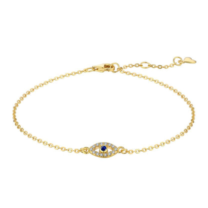 [Aurora]Evil Eye Shape Necklace