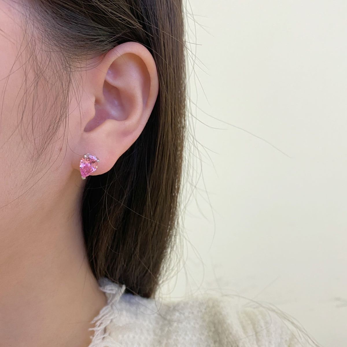 [Aurora]Ornate Water Drop Shape Earrings