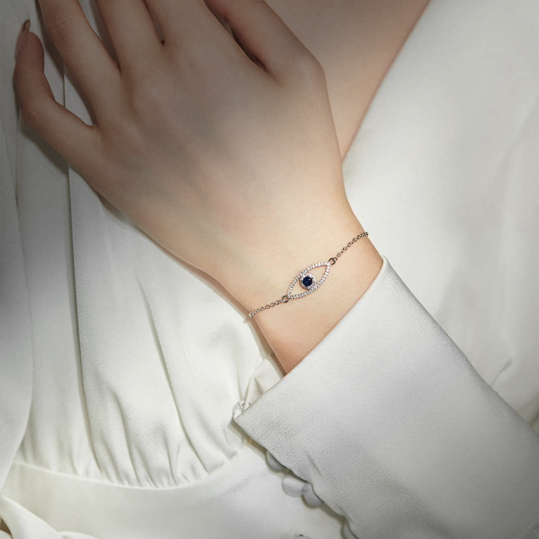 [AURORA]Armband mit hohlem Teufelsauge-Design