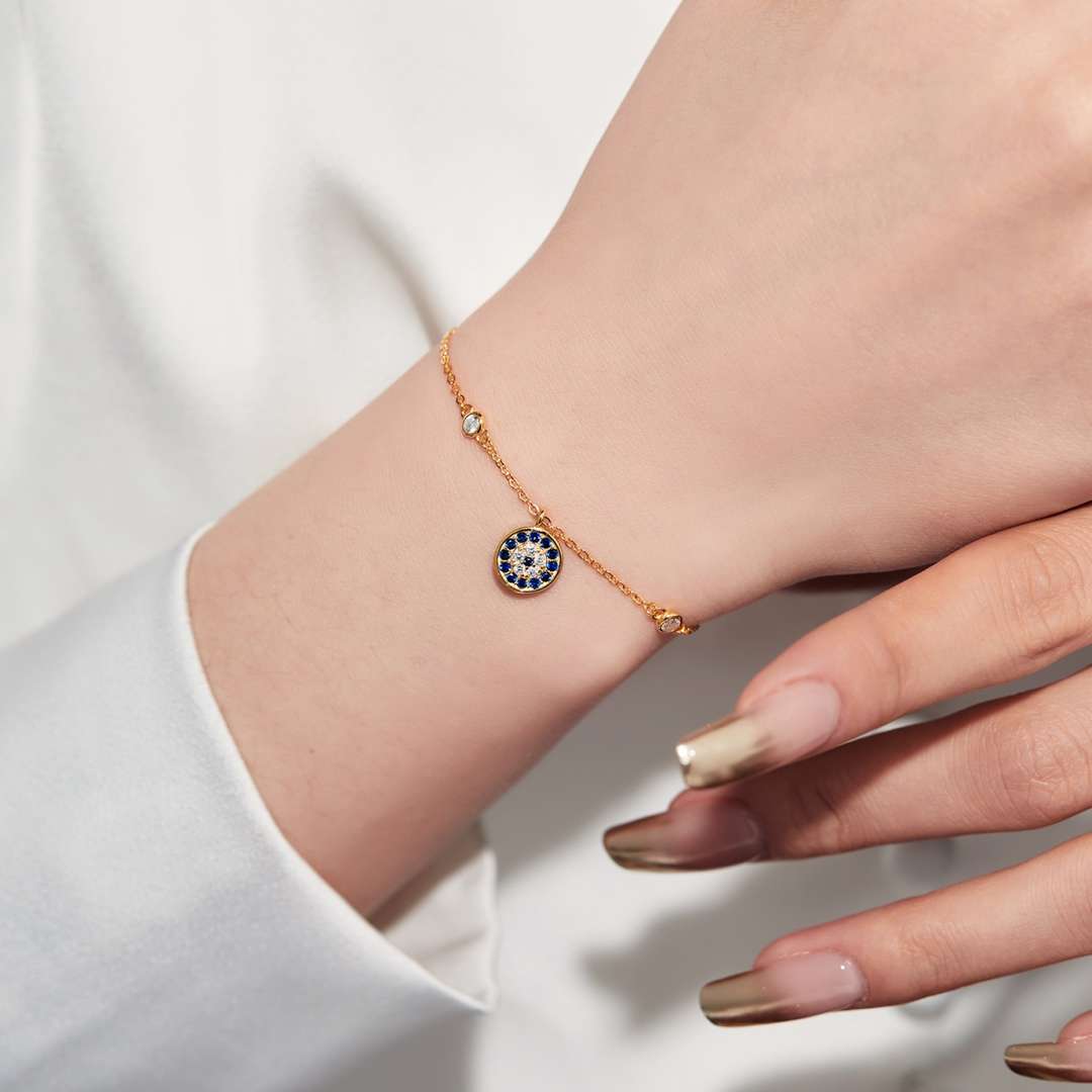 [AURORA]Teufelsauge Rundes Armband